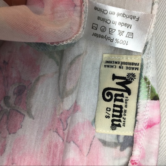 Show Me Your Mumu Brie Robe Garden of Blooms O/S Floral Swim Coquette Feminine - Picture 6 of 9